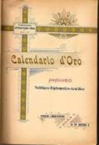 Inicio del calendario cristiano