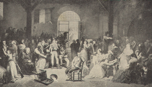 the end of the reign and the execution of Robespierre