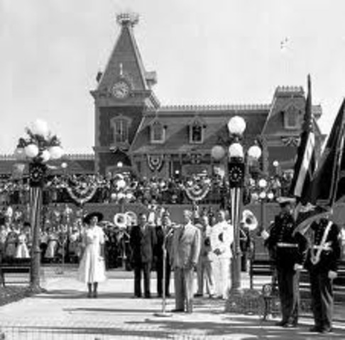 Disneyland Opens