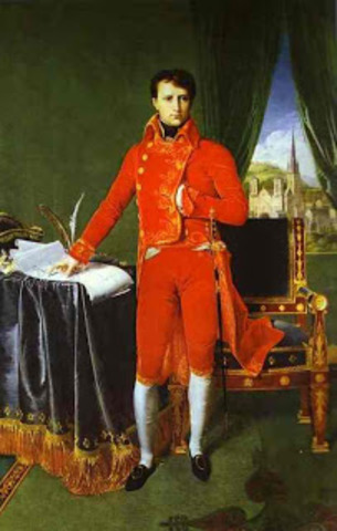Napoleon named First Consul