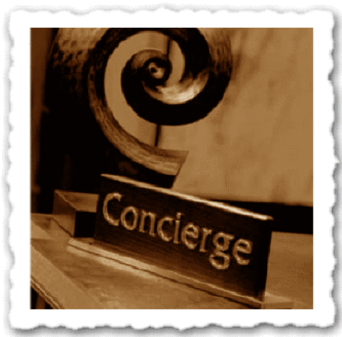 Aparicion del termino "Concierge" o "Le portier"