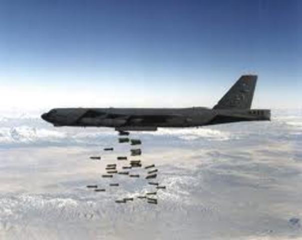 U.S. begins bombing Afghanistan