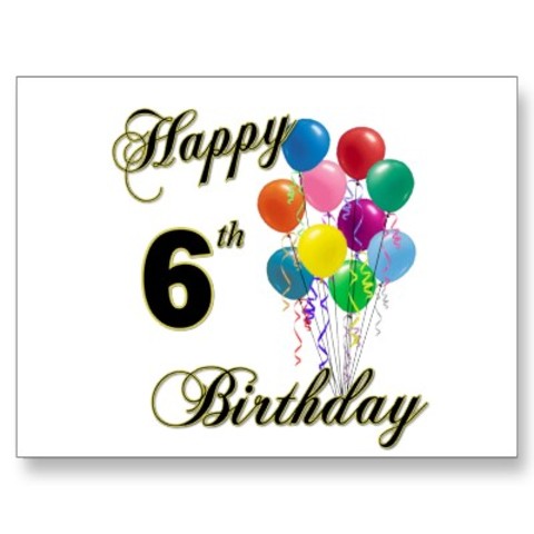 My 6th birthday!