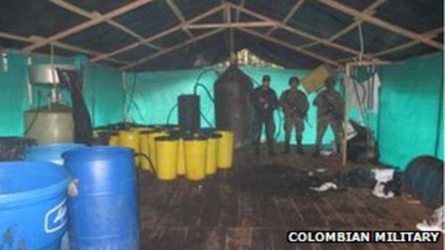 Colombia seizes two tons of Farc rebel cocaine