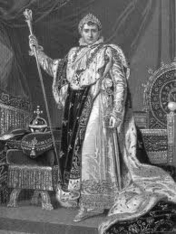 Coronation of Napoleon Bonapoarte as Emperor of France