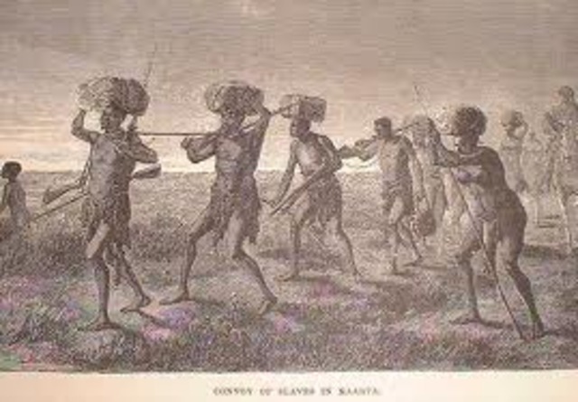 First enslaved Africans land in the Americas