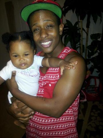 1st  Picture with my Lil Cousin