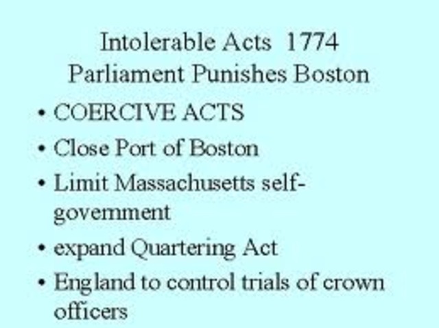 Intolerable Acts