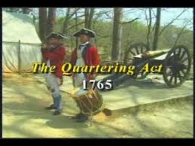 Quartering/Stamp Act