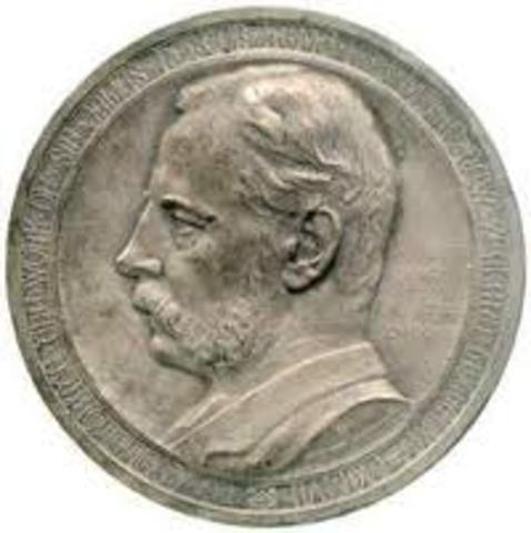 Awarded The Hector Memorial Medal in 1916