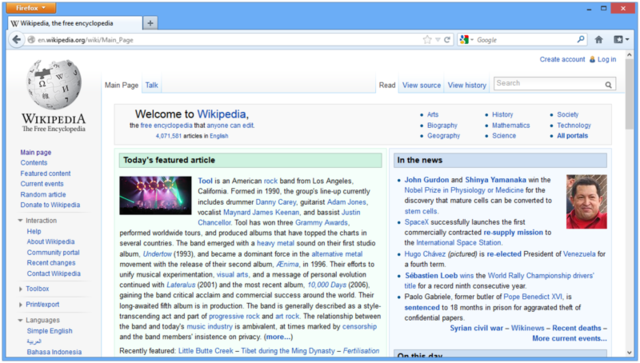 Lanzamiento de Firefox