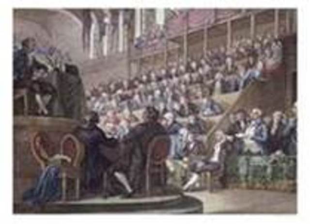 National Convention is dissolved and the creation of the Directorate