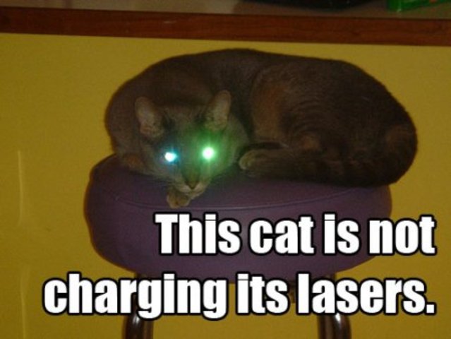 Lasers!