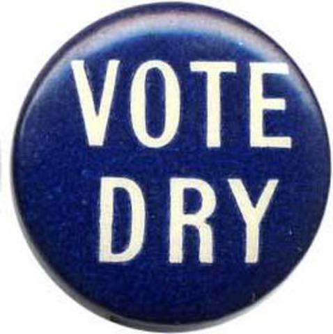 1855 - 13 states have enacted prohibition legislation.