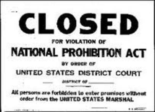 1881 - Kansas is the first state to have prohibition in its state constitution.