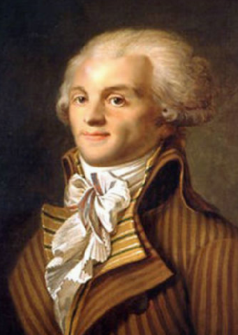 Nombramiento de Robespierre como quinto diputado del Tercer Estado