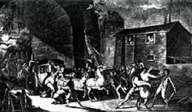 Huida de Luis XVI y la familia real a Varennes