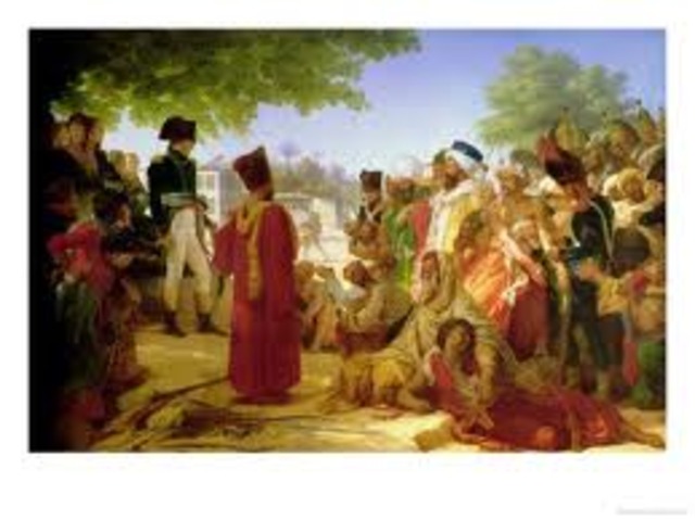 Napoleón entra en El Cairo.
