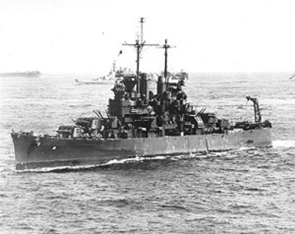 USS Santa Fe Luanched