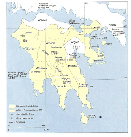 Sparta Conquered Messenia