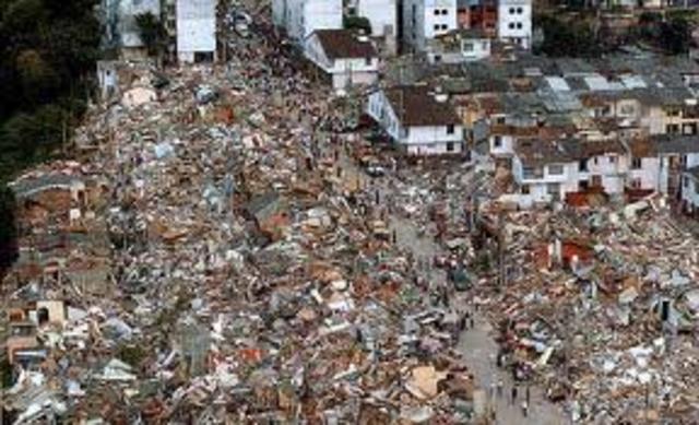 un terremoto de 6.4 grados en la escala de richter