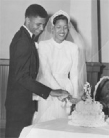 Medgar Evers gets married
