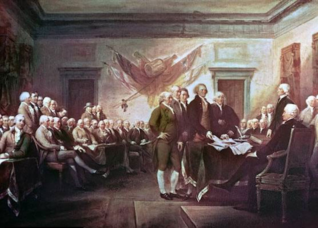 United States declared independence from Great Britain