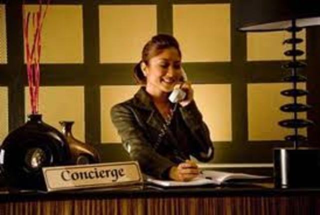 Aparicion del termino "Concierge" o "Le portier"