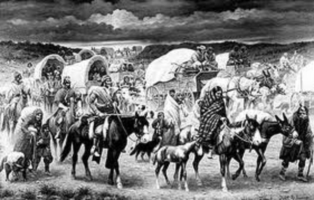 Moving west to get free land