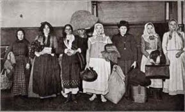 I arrived to Ellis Island