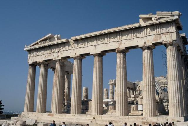 Athens; The Temple of Parthenon