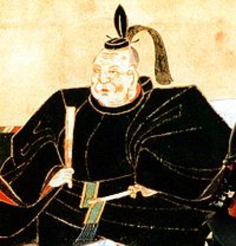 Tokugawa Ieyasu becomes the shogun of Japan