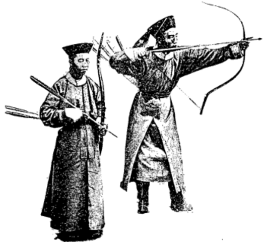 The Manchus establish the Qing Dynasty in China