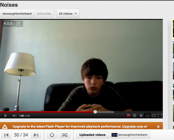 The first movie i published on youtube