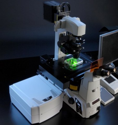 A scanning laser