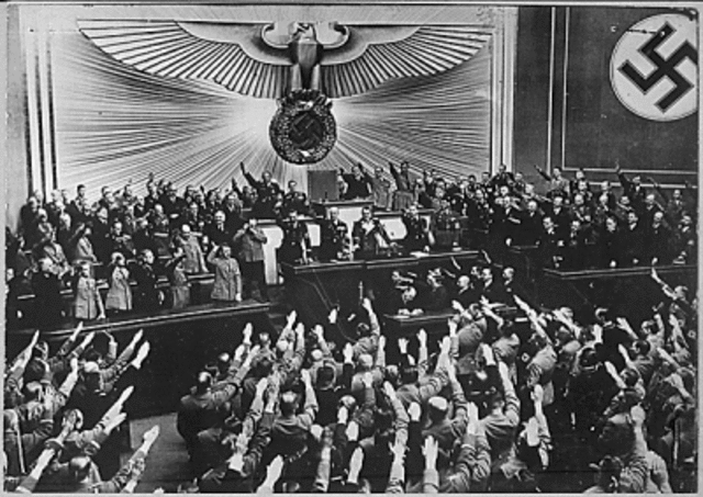 Nazis are elected to the Reichstag