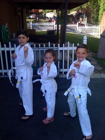 Hace 3 años que mis hijos practicaron Tae Kwon Do