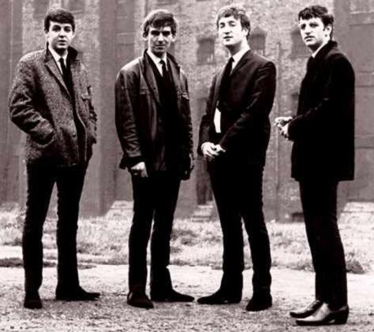 John's in his first band the Quarry Men
