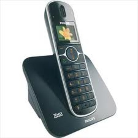 Primer telefono fijo inalámbrico