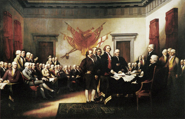 The Writing of the Declaration of Independence