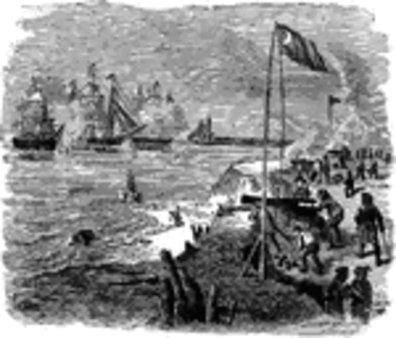 Conflict at fort South Carolina