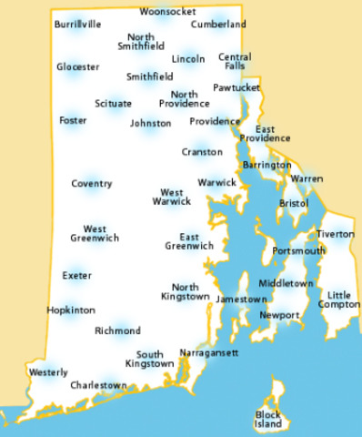 Rhode Island (Providence Plantations) is established