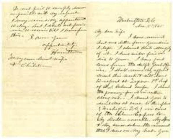 continu of horrible letter