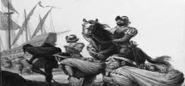 Llegada de Francisco Pizarro