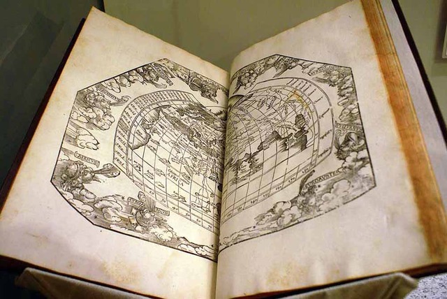 Ptolemy creates first flat map