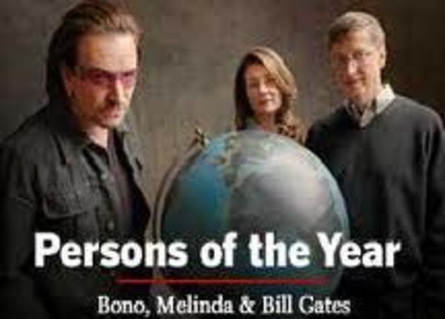 Named one of three of Time Magazine's Persons of the Year