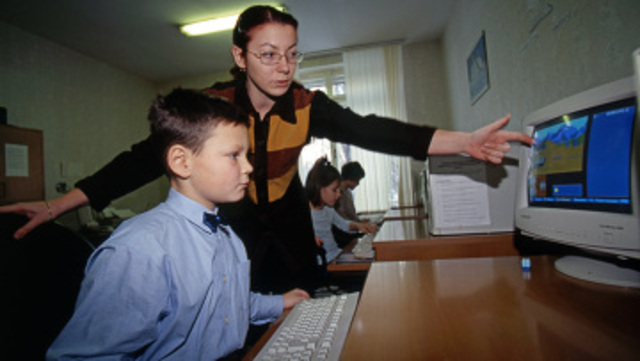 Появление первого учителя информатики