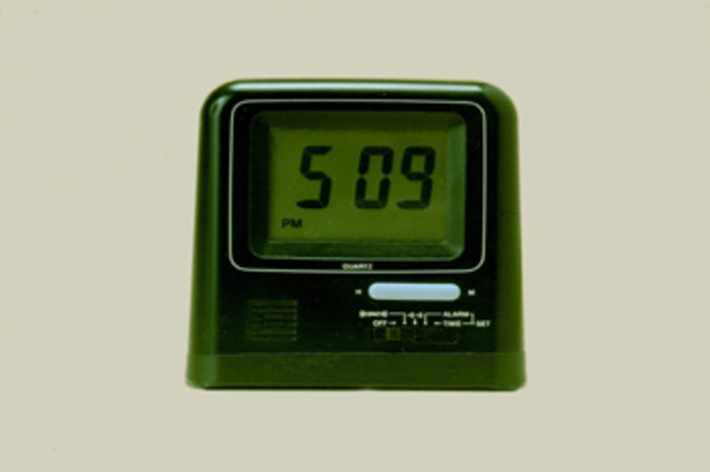 Primer reloj digital