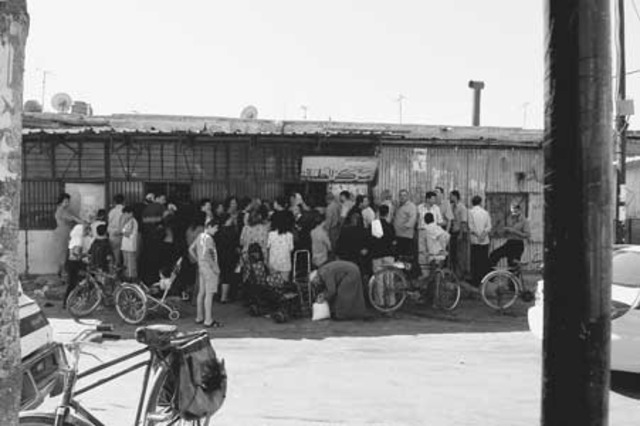 Os primeiros campos de refugiados