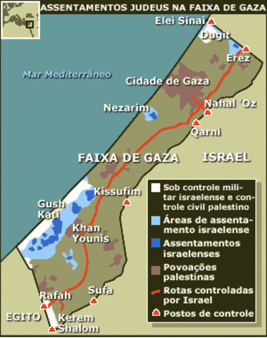 Conflito entre Israel e palestinos